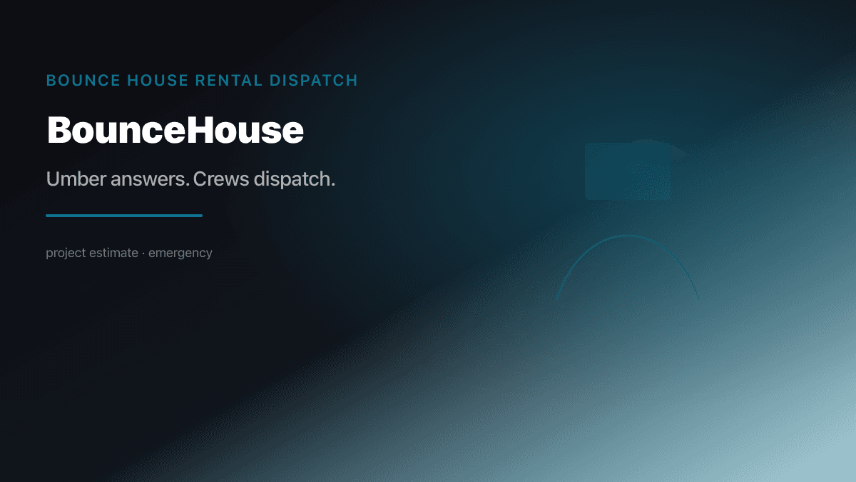 Bounce House Dispatch preview