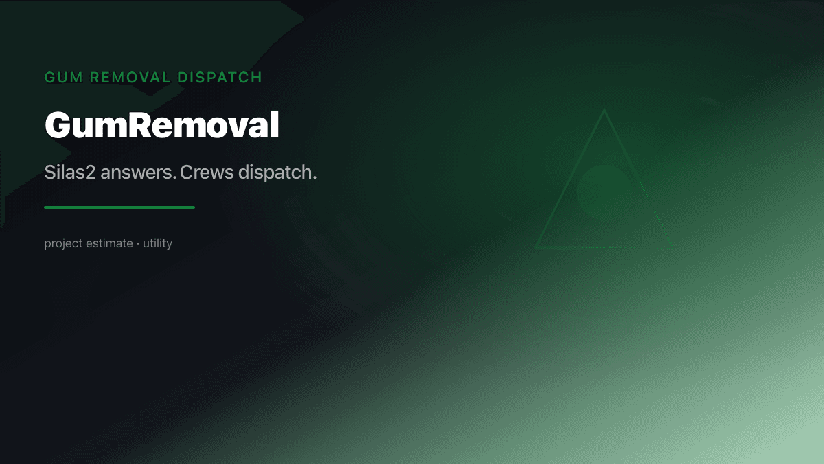 Gum Removal Dispatch preview